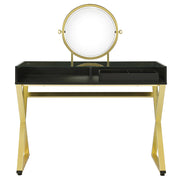 Coleen Vanity Desk W/Mirror & Jewelry Tray - AC00669