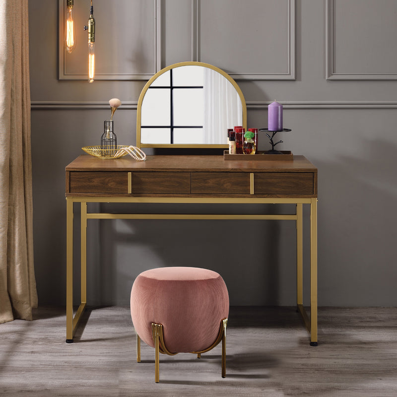 Coleen Vanity Desk W/Mirror & Jewelry Tray - AC00670