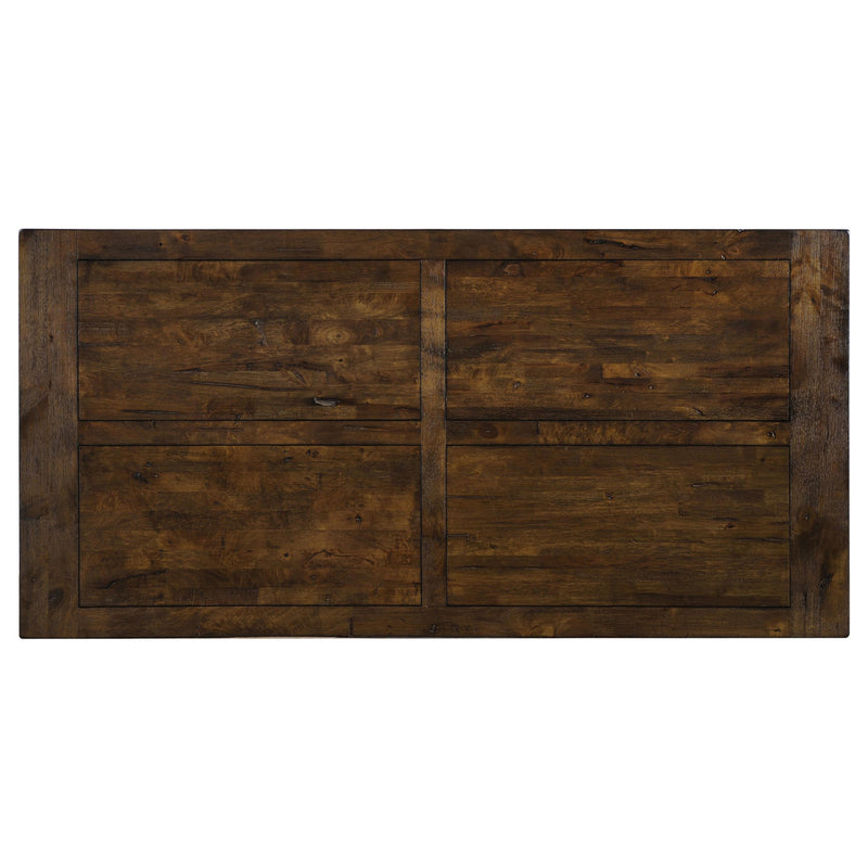 Coleman 9-piece Rectangular Dining Set Rustic Golden Brown - 107041-S9