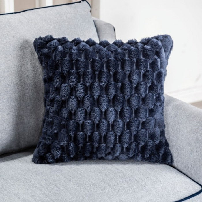 Colindale Gray/Blue Loveseat - FM61111BL-LV