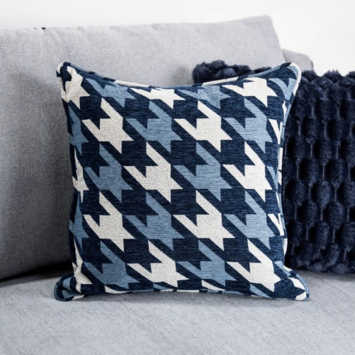 Colindale Gray/Blue Loveseat - FM61111BL-LV