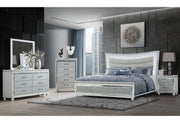 Collete White King Bed - COLLETE-WHITE-KB - Gate Furniture