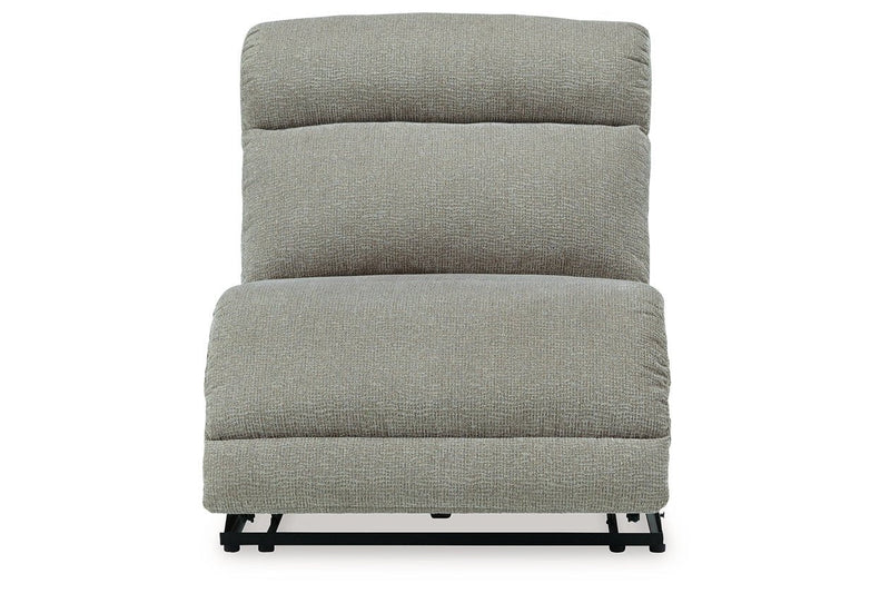 Colleyville Stone 4 - Piece Power Reclining Sectional with Chaise - Gate FurniturePower Reclining Sectional