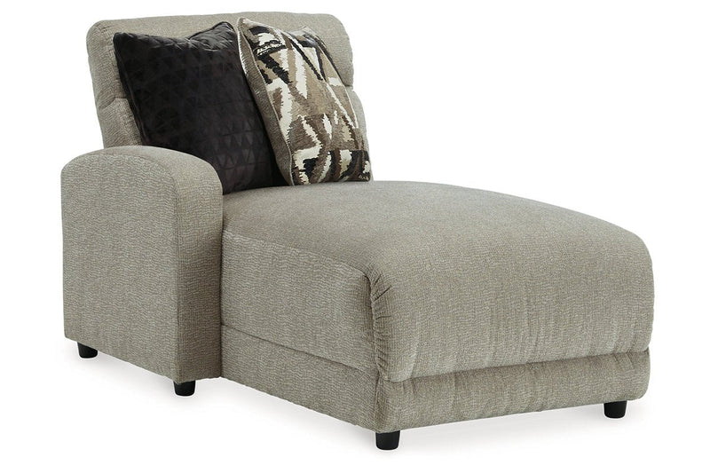 Colleyville Stone 4 - Piece Power Reclining Sectional with Chaise - Gate FurniturePower Reclining Sectional