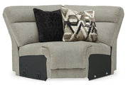 Colleyville Stone 7 - Piece Power Reclining Sectional - Gate FurniturePower Reclining Sectional