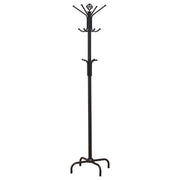 Collier 12 Hook Freestanding Coat Rack Hat Hanger Black - 2019