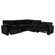 Collins 5-piece Modular Power Reclining Sectional Black - 610360P