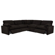 Collins 5-piece Modular Power Reclining Sectional Chocolate Brown - 610350P