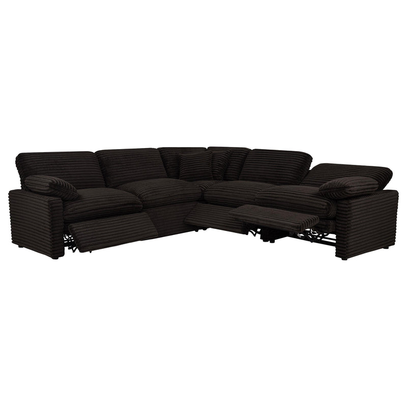 Collins 5-piece Modular Power Reclining Sectional Chocolate Brown - 610350P