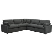 Collins 5-piece Modular Power Reclining Sectional Dark Grey - 609530P