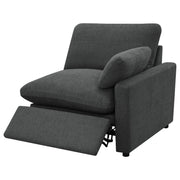 Collins 5-piece Modular Power Reclining Sectional Dark Grey - 609530P