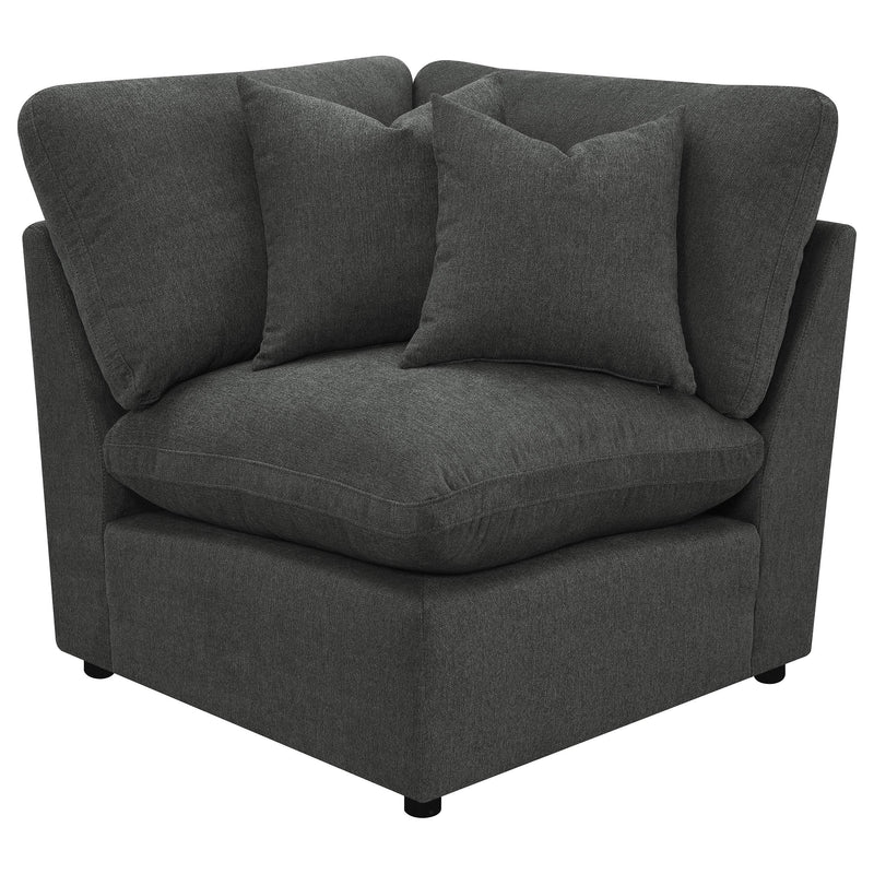 Collins 5-piece Modular Power Reclining Sectional Dark Grey - 609530P