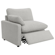 Collins 5-piece Modular Power Reclining Sectional Grey - 609560P
