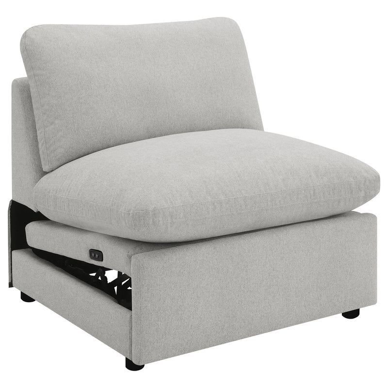 Collins 5-piece Modular Power Reclining Sectional Grey - 609560P