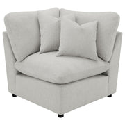 Collins 5-piece Modular Power Reclining Sectional Grey - 609560P