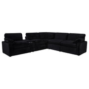 Collins 6-piece Modular Power Reclining Sectional Black - 610360P-SET