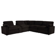 Collins 6-piece Modular Power Reclining Sectional Chocolate Brown - 610350P-SET