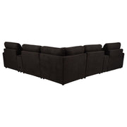 Collins 7-piece Modular Power Reclining Sectional Chocolate Brown - 610350P-SETA