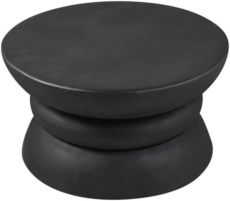Collins Aluminum Coffee Table in Black - 99030Black-CT