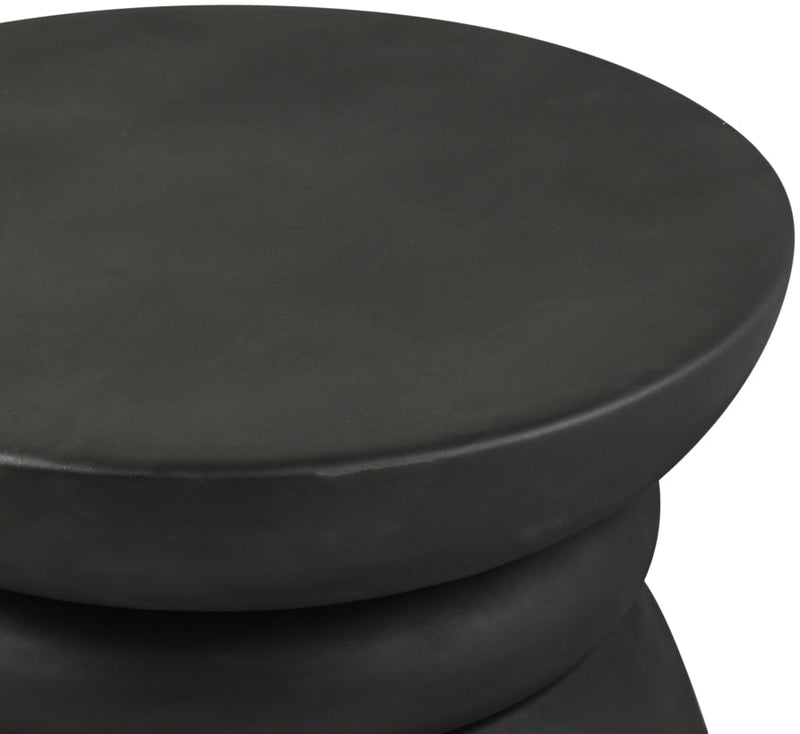 Collins Aluminum Coffee Table in Black - 99030Black-CT