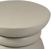 Collins Aluminum Coffee Table in Taupe - 99030Taupe-CT