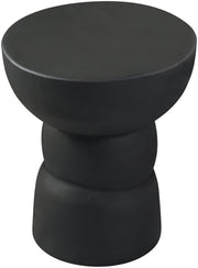Collins Aluminum End Table in Black - 99030Black-ET