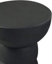 Collins Aluminum End Table in Black - 99030Black-ET