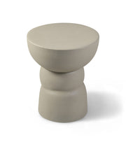 Collins Aluminum End Table in Taupe - 99030Taupe-ET