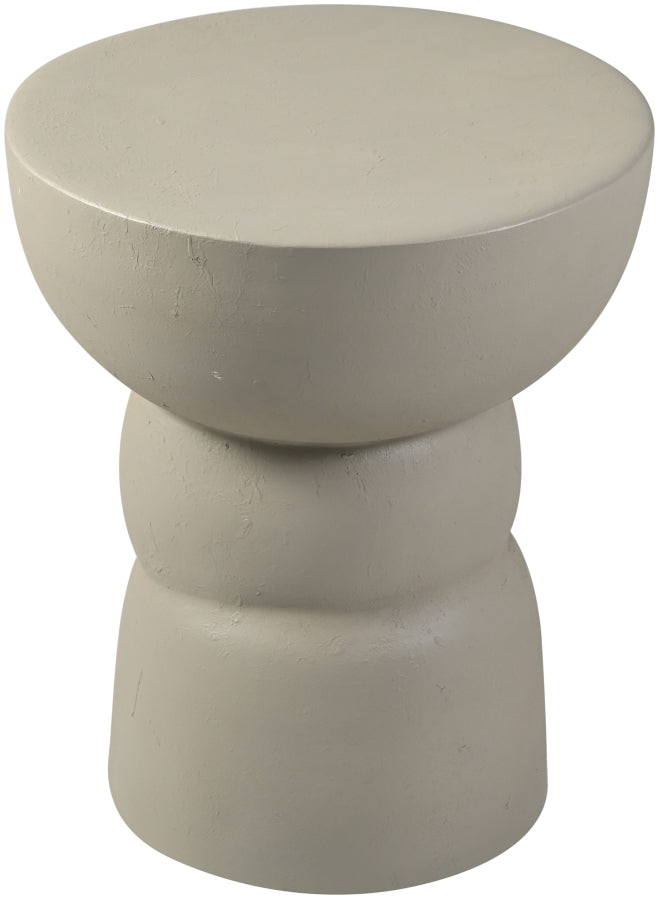 Collins Aluminum End Table in Taupe - 99030Taupe-ET