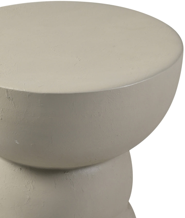 Collins Aluminum End Table in Taupe - 99030Taupe-ET