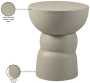 Collins Aluminum End Table in Taupe - 99030Taupe-ET