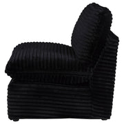 Collins Modular Armless Chair Black - 610360AC