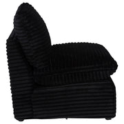 Collins Modular Armless Chair Black - 610360AC