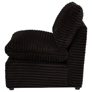 Collins Modular Armless Chair Chocolate Brown - 610350AC