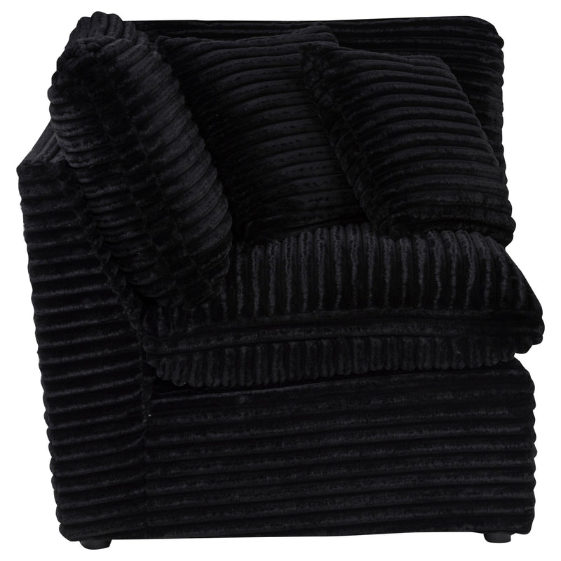 Collins Modular Corner Chair Black - 610360CRN