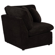 Collins Modular Corner Chair Chocolate Brown - 610350CRN