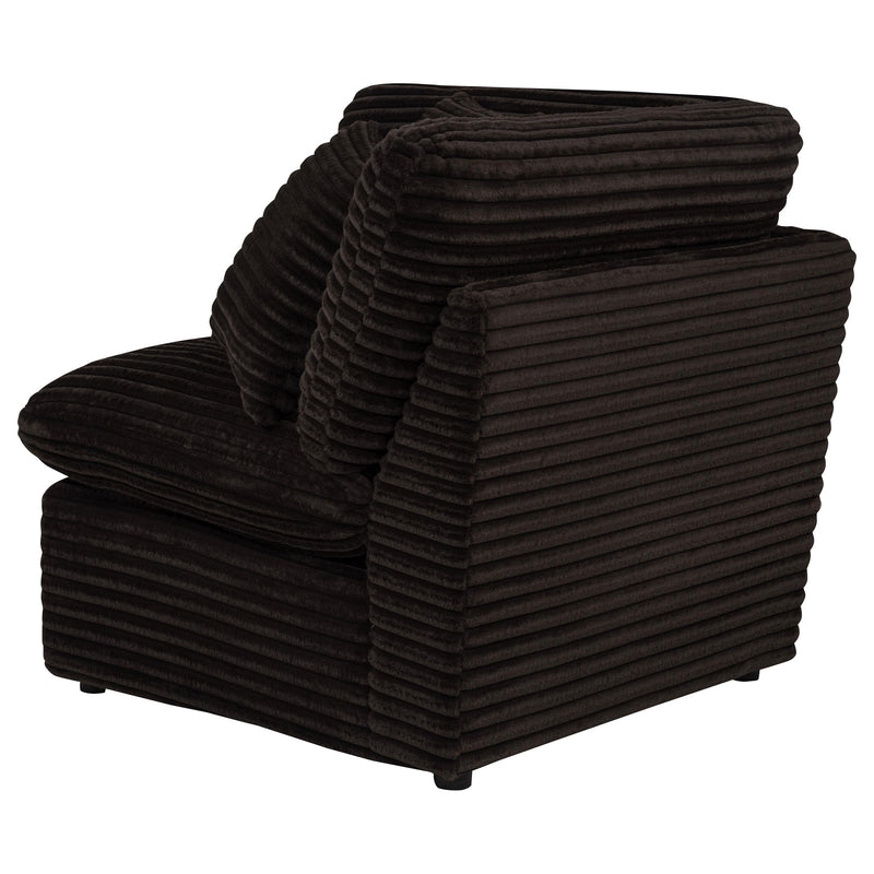 Collins Modular Corner Chair Chocolate Brown - 610350CRN