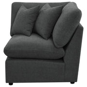Collins Modular Corner Chair Dark Grey - 609530CRN
