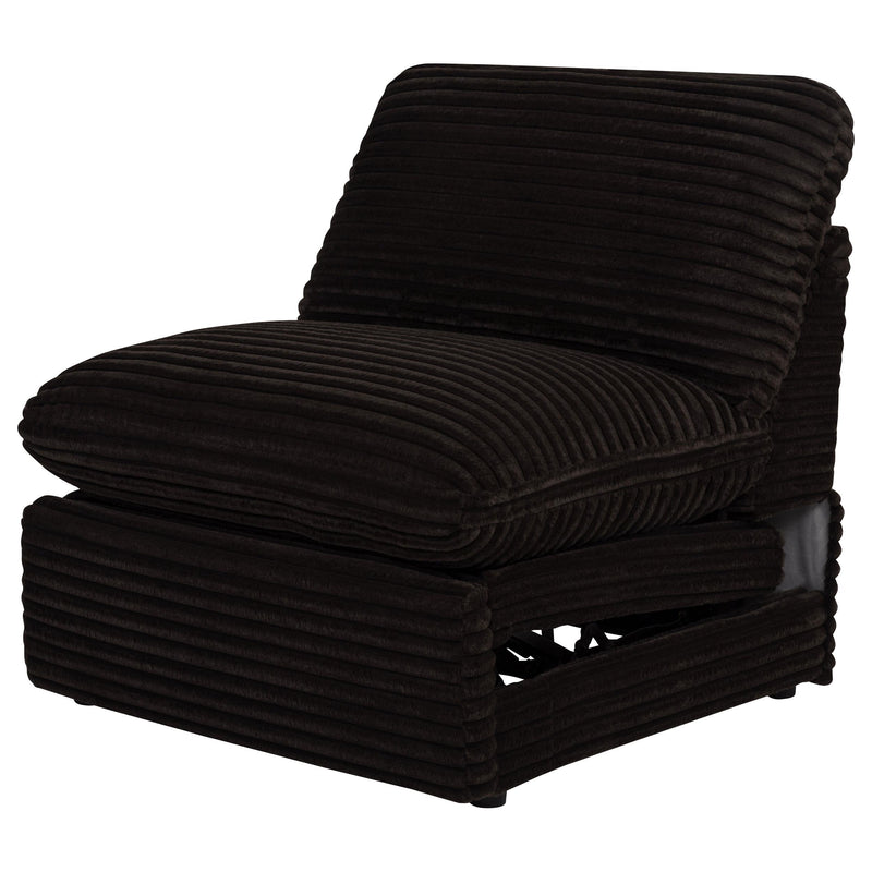 Collins Modular Power Armless Recliner Chocolate Brown - 610350ARP