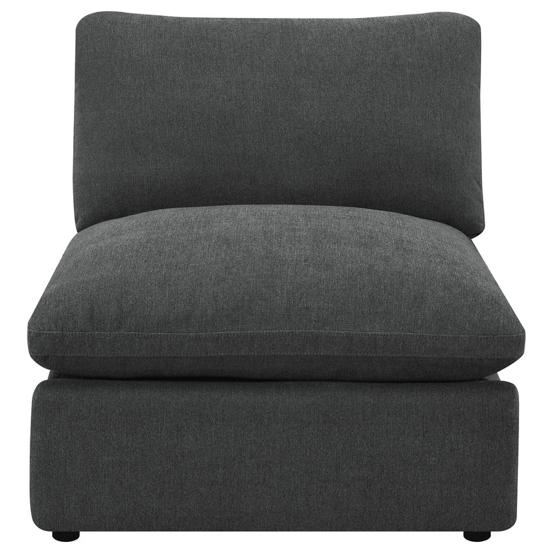 Collins Modular Power Armless Recliner Dark Grey - 609530ARP