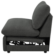 Collins Modular Power Armless Recliner Dark Grey - 609530ARP