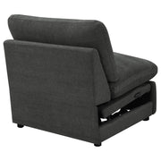 Collins Modular Power Armless Recliner Dark Grey - 609530ARP