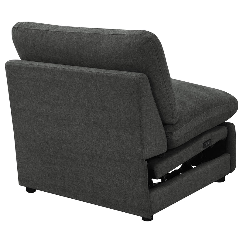 Collins Modular Power Armless Recliner Dark Grey - 609530ARP