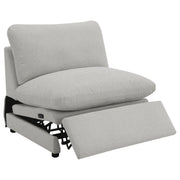 Collins Modular Power Armless Recliner Grey - 609560ARP