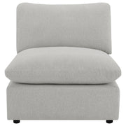Collins Modular Power Armless Recliner Grey - 609560ARP