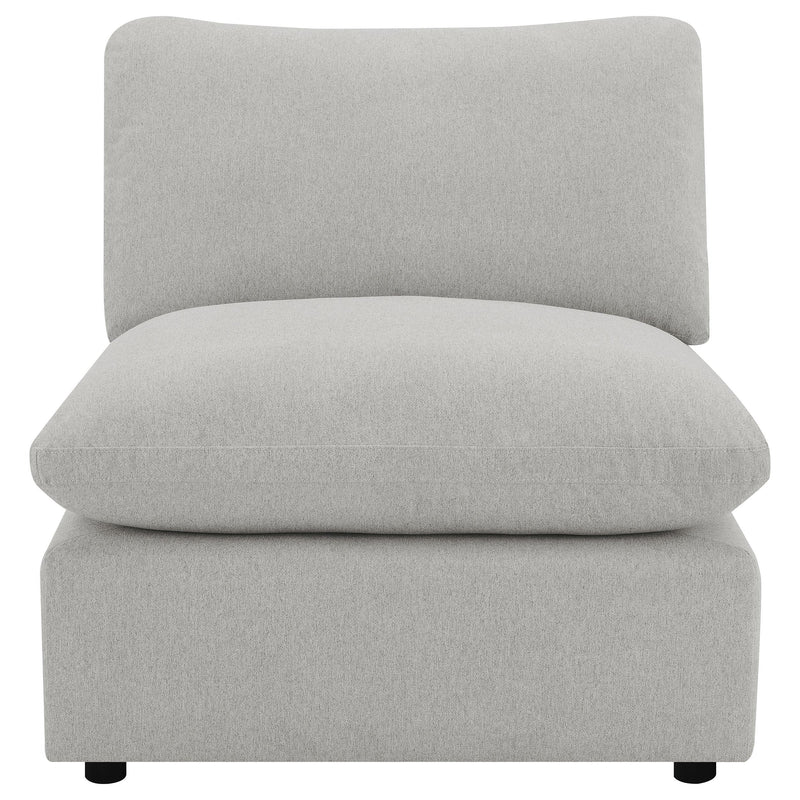 Collins Modular Power Armless Recliner Grey - 609560ARP