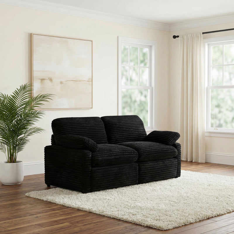 Collins Modular Power Loveseat Black - 610362P