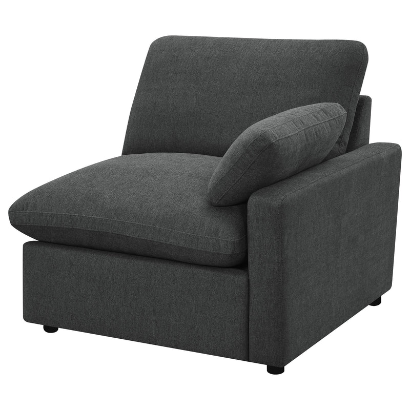 Collins Modular Power Loveseat Dark Grey - 609532P