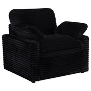 Collins Upholstered Power Recliner Chair Black - 610363P