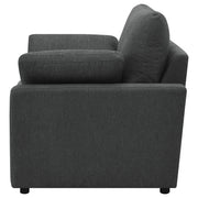 Collins Upholstered Power Recliner Chair Dark Grey - 609533P